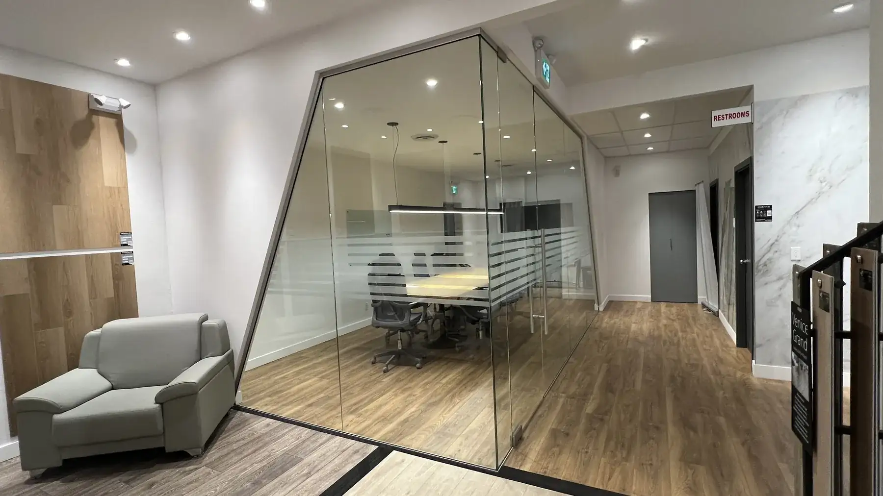 Office glass partitions by Alpha Glass Ltd, project photo 2