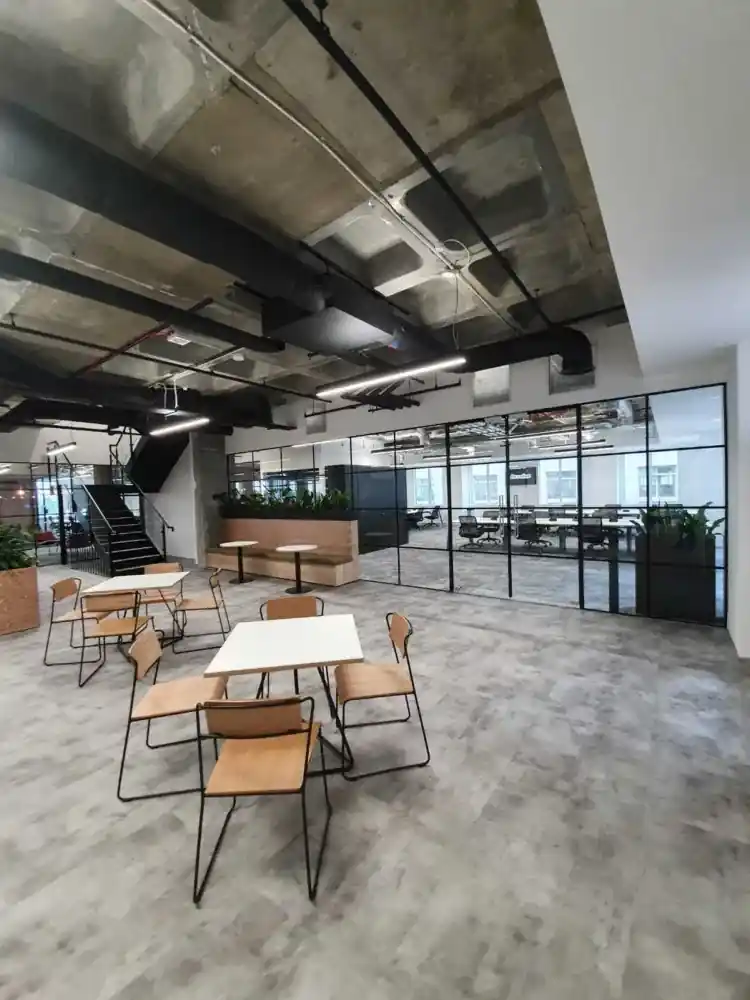 Frameless glass office partition by Alpha Glass Ltd, project photo 16