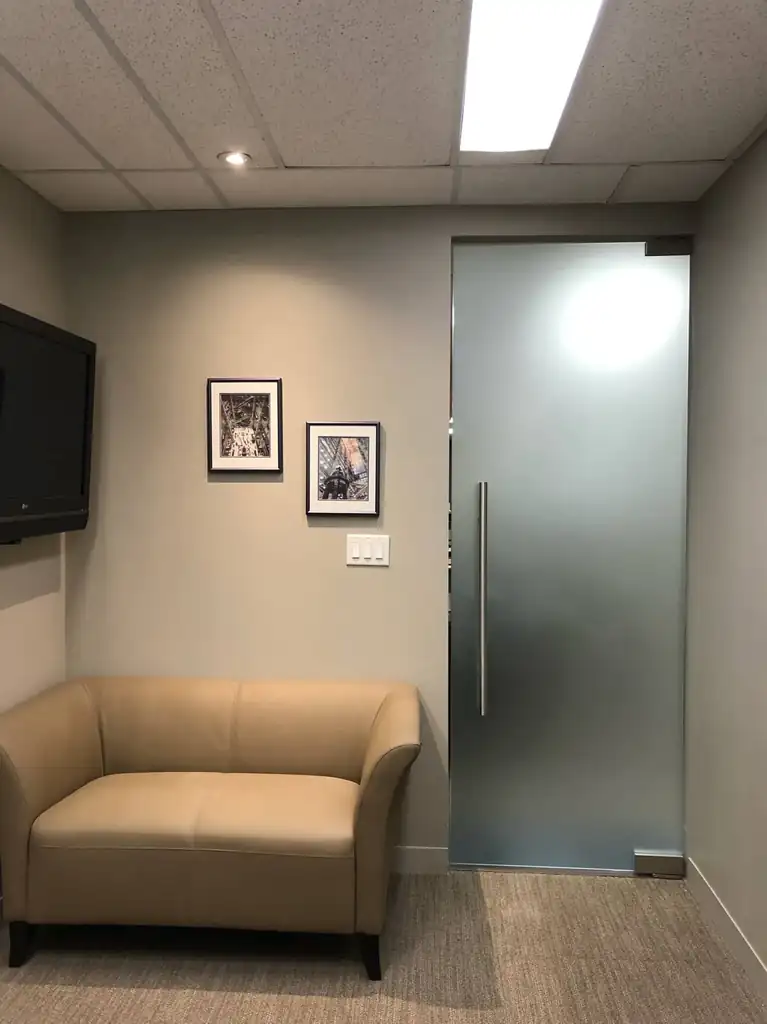 Frameless glass office partition by Alpha Glass Ltd, project photo 29