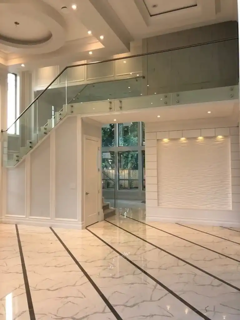 Interior glass railing by Alpha Glass Ltd, project photo 18