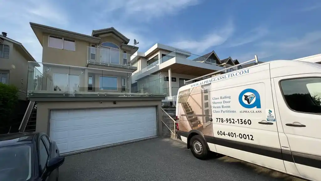 Exterior glass railing by Alpha Glass Ltd, project photo 10