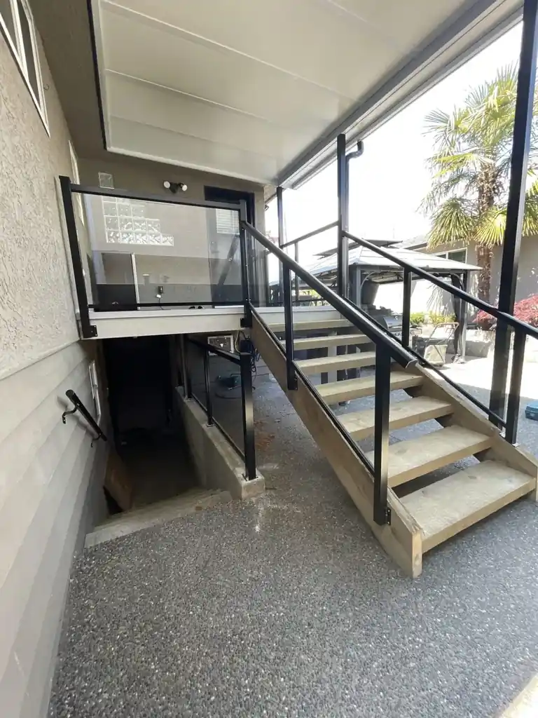 Exterior glass railing by Alpha Glass Ltd, project photo 16