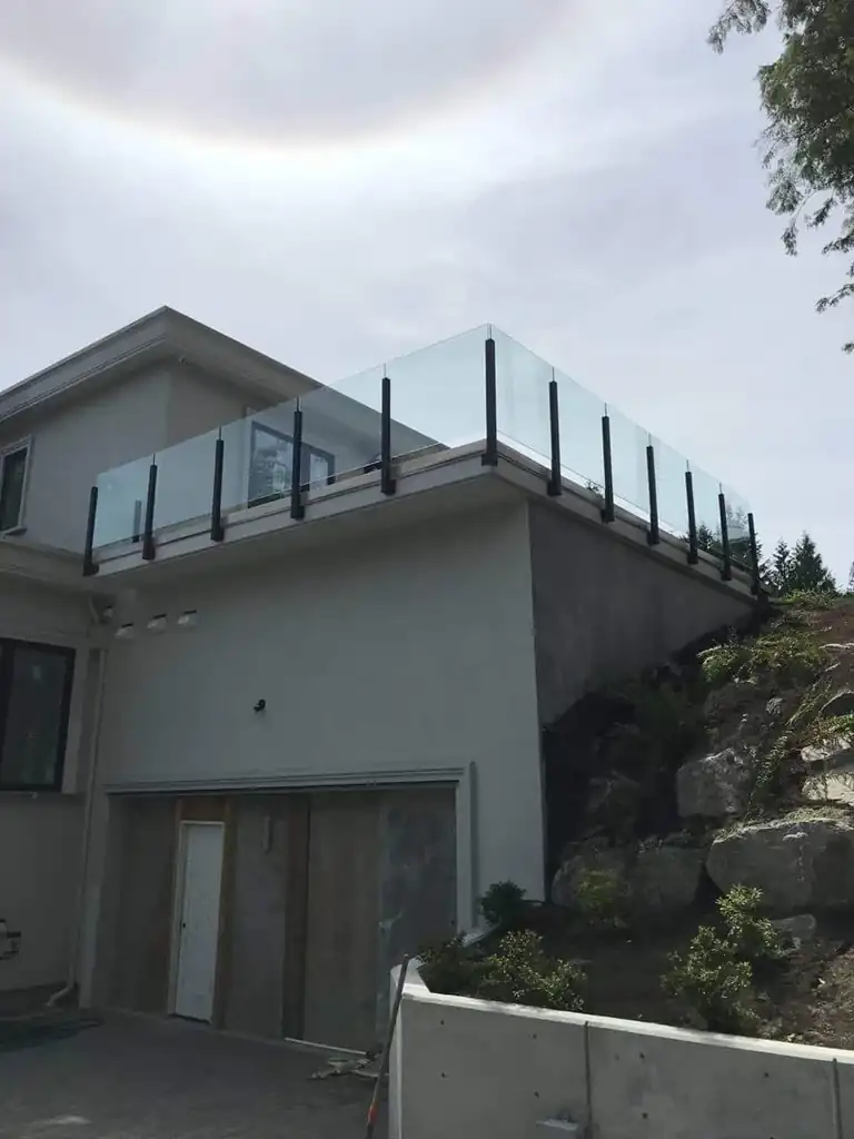Exterior glass railing by Alpha Glass Ltd, project photo 21