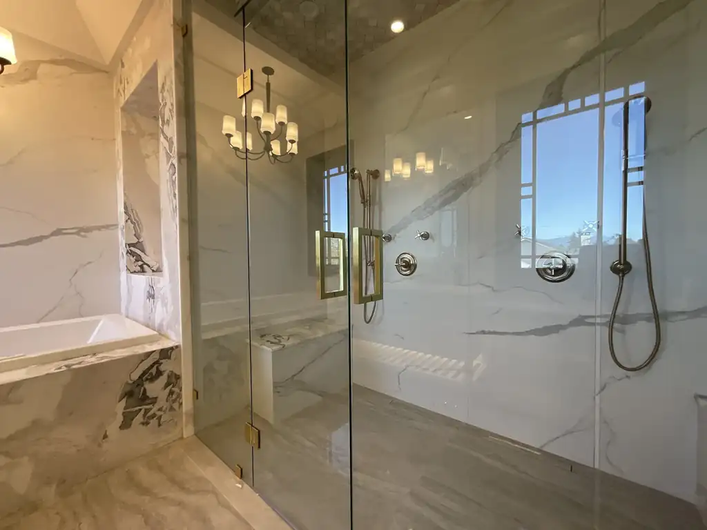 Steam room doors by Alpha Glass Ltd, project photo 5